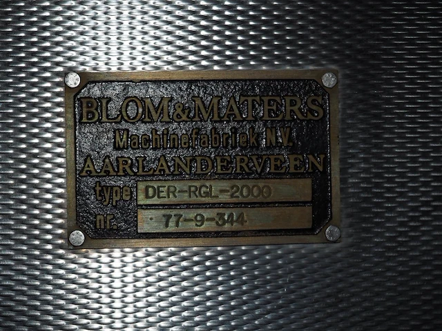 Blom & maters machinefabriek nv - afbeelding 5 van  5