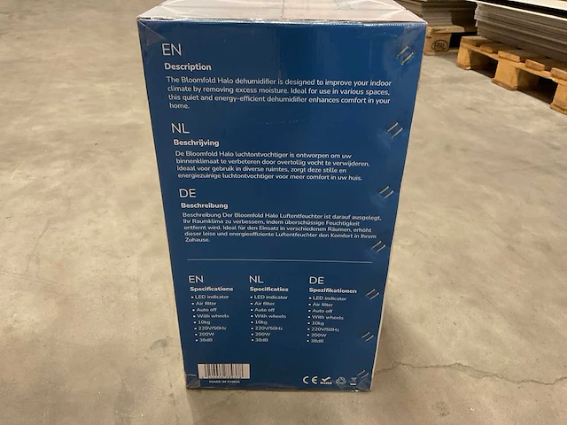 Bloomfold luna 12l luchtontvochtiger - afbeelding 4 van  6