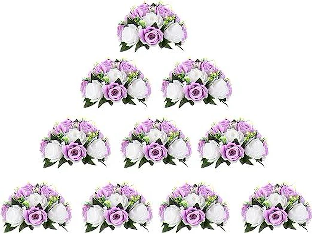 Blosmon bloem centerpieces voor tafels - afbeelding 1 van  3