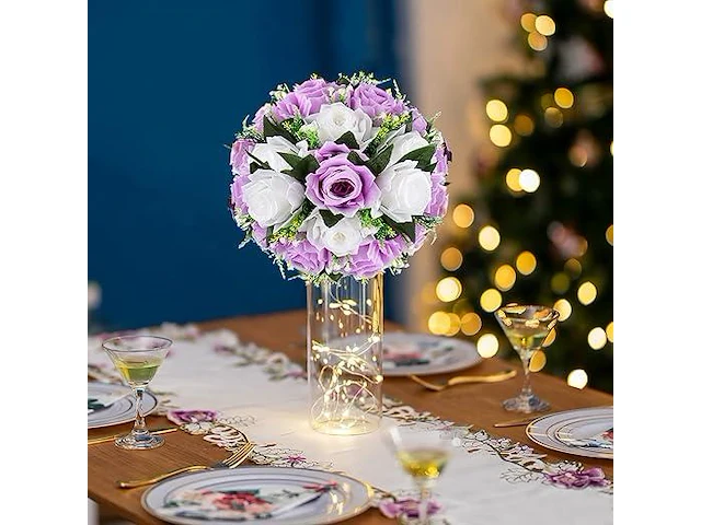 Blosmon bloem centerpieces voor tafels - afbeelding 2 van  3