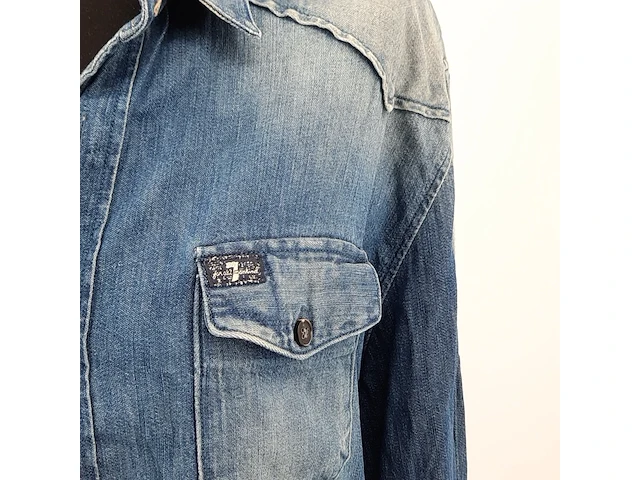 Blouse, maat l, 7 for all mankind - afbeelding 4 van  8
