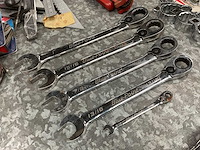 Blue-point verschillende steekratelsleutels (5x) - afbeelding 1 van  3