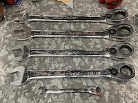 Blue-point verschillende steekratelsleutels (5x) - afbeelding 2 van  3