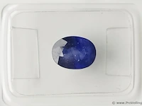 Blue sapphire 2.44ct algt certified - afbeelding 1 van  8