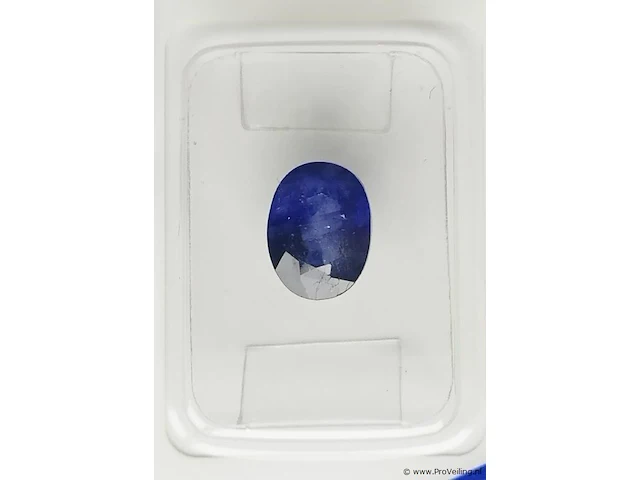 Blue sapphire 2.44ct algt certified - afbeelding 2 van  8