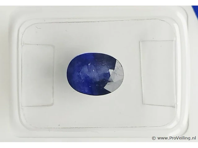 Blue sapphire 2.44ct algt certified - afbeelding 3 van  8