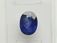Blue sapphire 2.44ct algt certified - afbeelding 4 van  8
