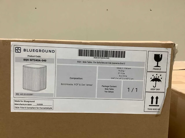 Blueground bijzettafel (12x) - afbeelding 4 van  4