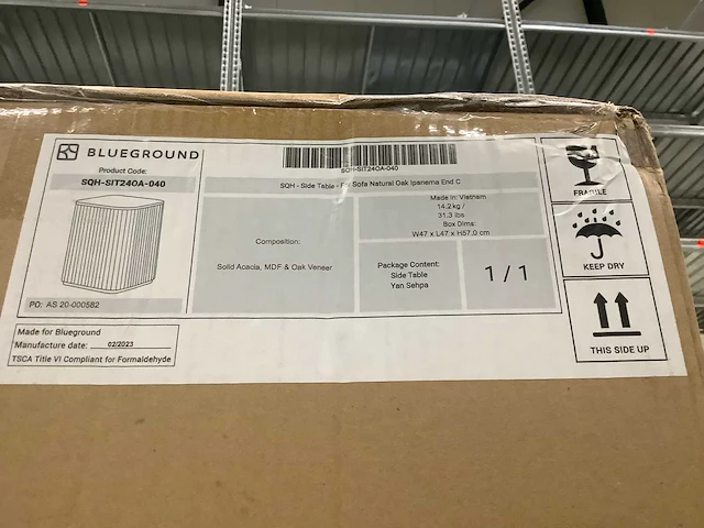 Blueground bijzettafel (16x) - afbeelding 4 van  4