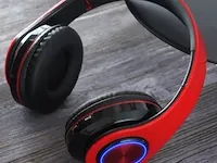 Bluetooth koptelefoon rood