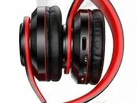 Bluetooth koptelefoon rood - afbeelding 2 van  3