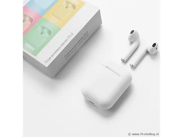 Bluetooth oordopjes wit | hyks everything you need - afbeelding 2 van  2