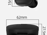 Bluetooth oordopjes zwart model a| hyks everything you need - afbeelding 3 van  3