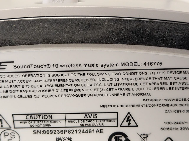 Bluetooth speaker, bose , soundtouch 10 - afbeelding 9 van  9