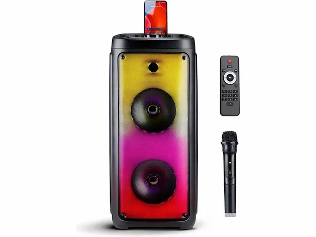 Bluetooth speaker met microfoon (4x) - afbeelding 3 van  4