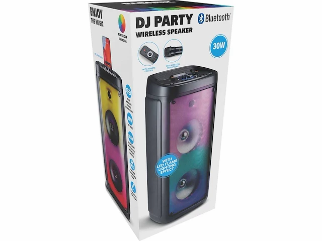 Bluetooth speaker met microfoon - afbeelding 2 van  8