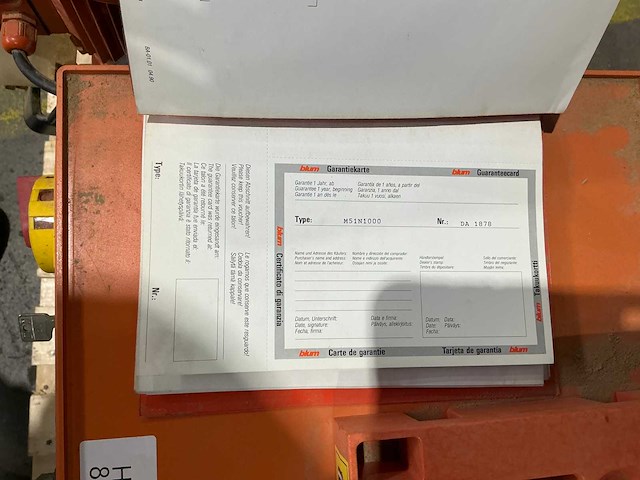 Blum - minipress msp - schanierboormachine/ inkroosboormachine - afbeelding 4 van  13