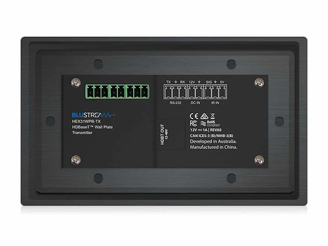 Blustream hex31wpb-tx hdbt-wandplaatzender - afbeelding 2 van  8