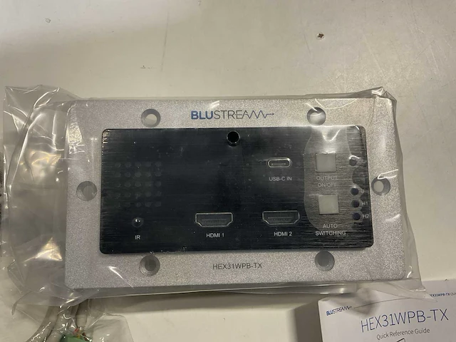 Blustream hex31wpb-tx hdbt-wandplaatzender - afbeelding 4 van  8