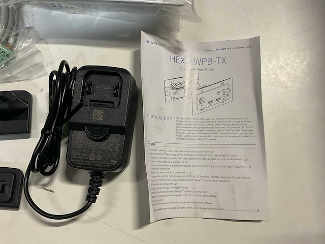 Blustream hex31wpb-tx hdbt-wandplaatzender - afbeelding 5 van  8
