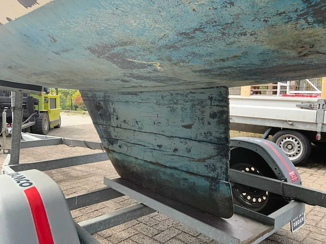 Bm 16m2 klassieke zeilboot incl damco 750kg trailer - afbeelding 14 van  37