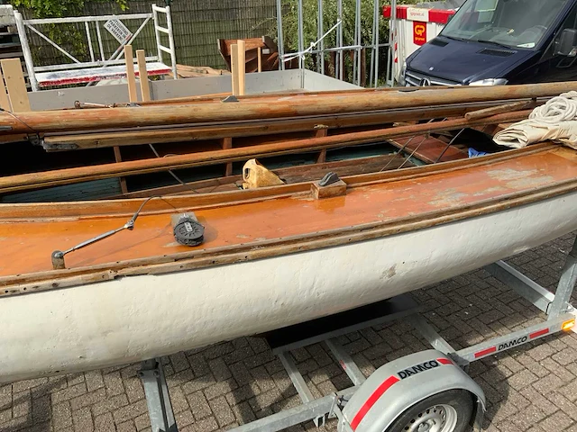 Bm 16m2 klassieke zeilboot incl damco 750kg trailer - afbeelding 19 van  37
