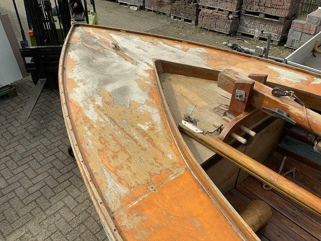 Bm 16m2 klassieke zeilboot incl damco 750kg trailer - afbeelding 21 van  37