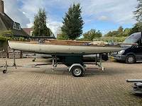 Bm 16m2 klassieke zeilboot incl damco 750kg trailer - afbeelding 32 van  37