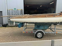 Bm 16m2 klassieke zeilboot incl damco 750kg trailer - afbeelding 37 van  37