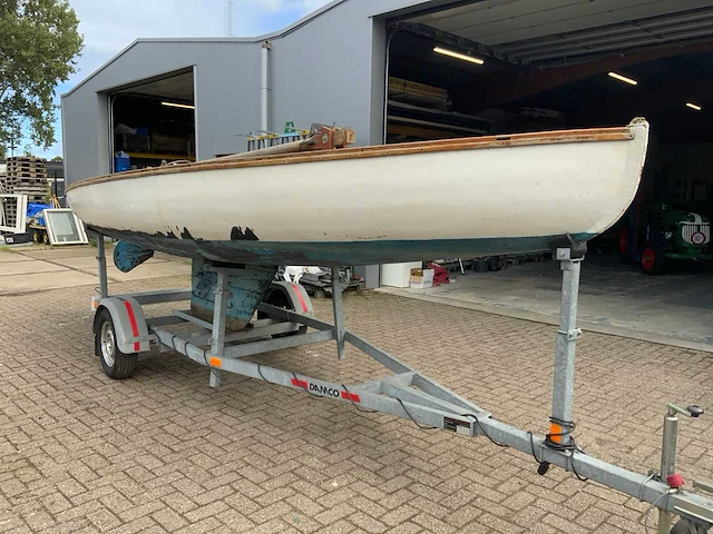 Bm 16m2 klassieke zeilboot incl damco 750kg trailer - afbeelding 11 van  37