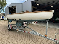 Bm 16m2 klassieke zeilboot incl damco 750kg trailer - afbeelding 11 van  37