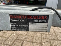Bm 16m2 klassieke zeilboot incl damco 750kg trailer - afbeelding 14 van  37