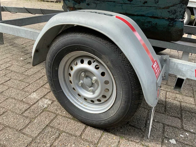 Bm 16m2 klassieke zeilboot incl damco 750kg trailer - afbeelding 18 van  37
