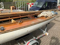Bm 16m2 klassieke zeilboot incl damco 750kg trailer - afbeelding 27 van  37