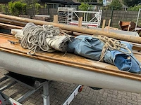 Bm 16m2 klassieke zeilboot incl damco 750kg trailer - afbeelding 31 van  37