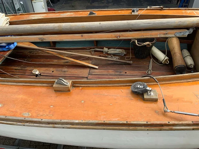 Bm 16m2 klassieke zeilboot incl damco 750kg trailer - afbeelding 34 van  37