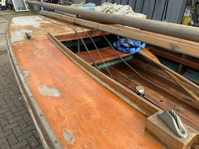 Bm 16m2 klassieke zeilboot incl damco 750kg trailer - afbeelding 36 van  37