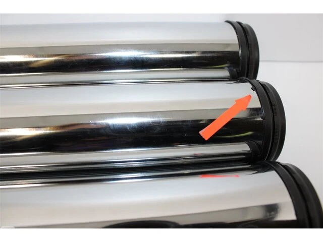 Bmb-fittingen tafelpootset 60mm h.870mm - afbeelding 3 van  3