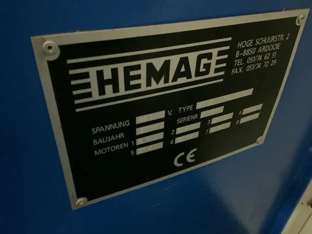 Bmh coroprofil 32 vierzijdige profileer- en schaafmachine - afbeelding 3 van  20