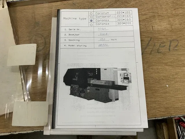 Bmh coroprofil 32 vierzijdige profileer- en schaafmachine - afbeelding 7 van  20