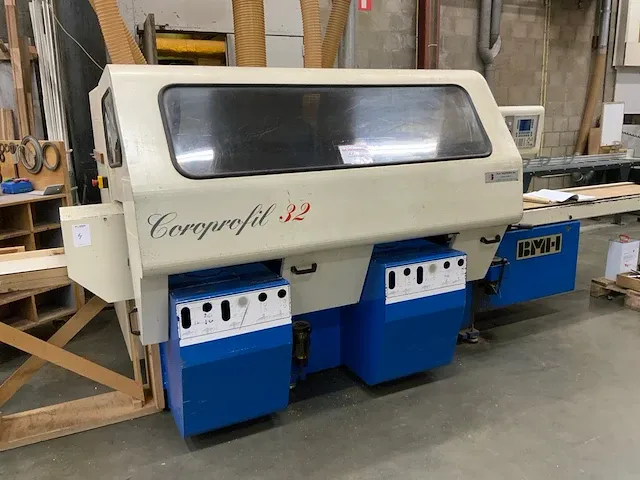 Bmh coroprofil 32 vierzijdige profileer- en schaafmachine - afbeelding 1 van  20