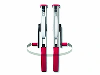 Bmi stalen meetlint in frame wit - afbeelding 2 van  4