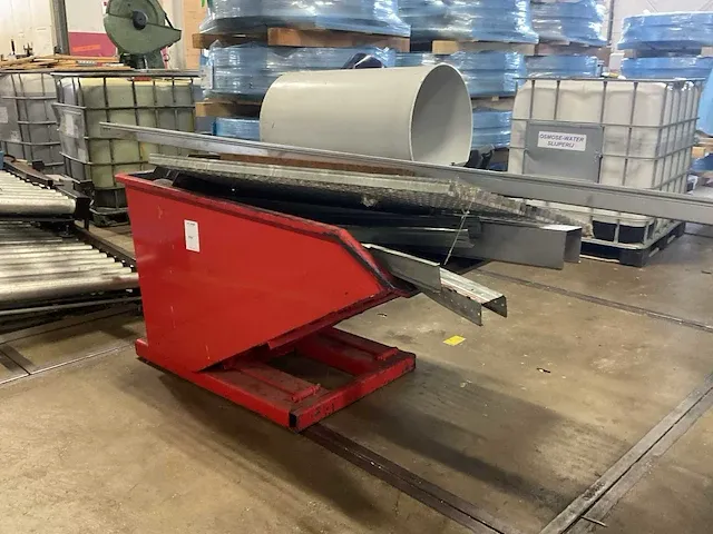 Bms mobiele kiep-/kantelcontainer - afbeelding 1 van  2