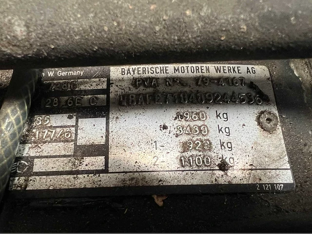 Bmw - 7-serie - 728i - oldtimer - 1984 - afbeelding 25 van  36