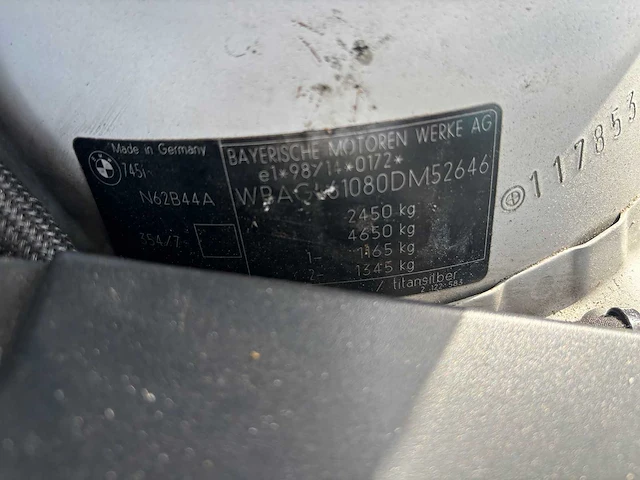Bmw - 7-serie - 745i v8 - car - 2001 - afbeelding 17 van  34