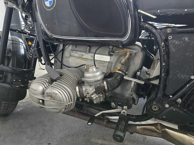 Bmw - eml zijspan - r 80/7 - motorfiets zh7666 - afbeelding 4 van  14