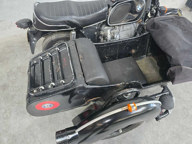 Bmw - eml zijspan - r 80/7 - motorfiets zh7666 - afbeelding 12 van  14