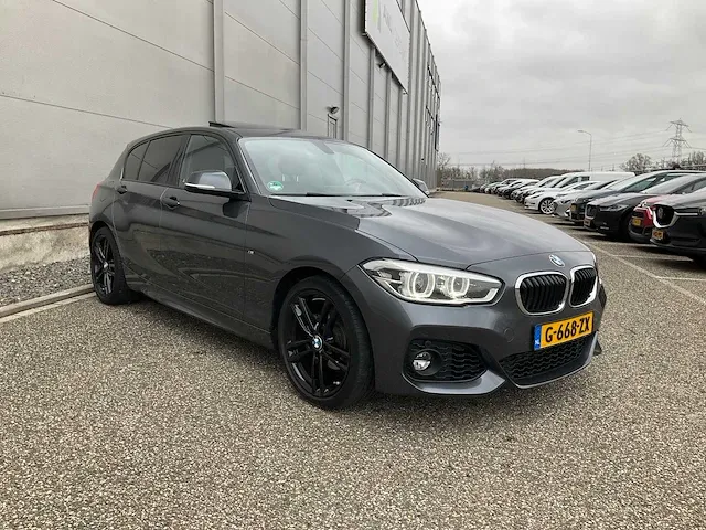 Bmw 1-serie 118i automaat 2020 m-pakket leer led navi pdc 18" inch, g-668-zx - afbeelding 32 van  34