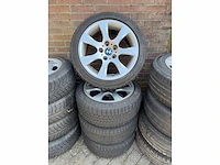 Bmw 3-serie e46 setje banden + velgen winterset 225/45/r17 - afbeelding 1 van  3