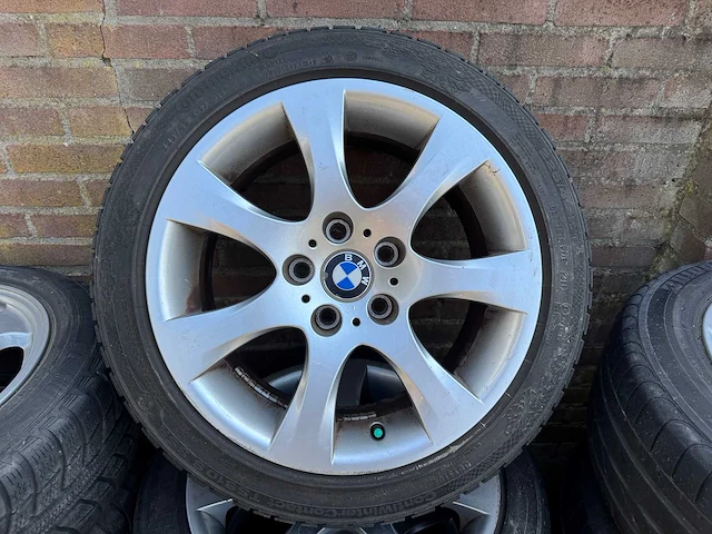 Bmw 3-serie e46 setje banden + velgen winterset 225/45/r17 - afbeelding 2 van  3